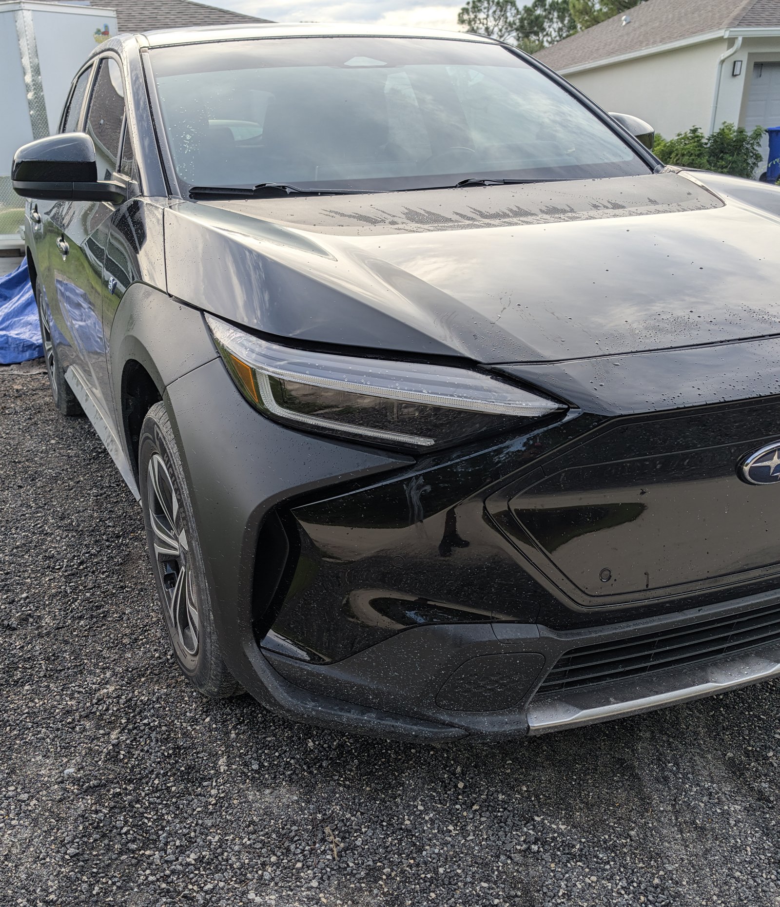 Vehicle after body and paint repair